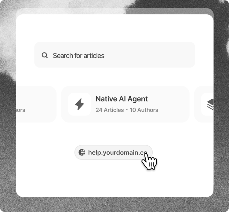 Help
Centre Page.