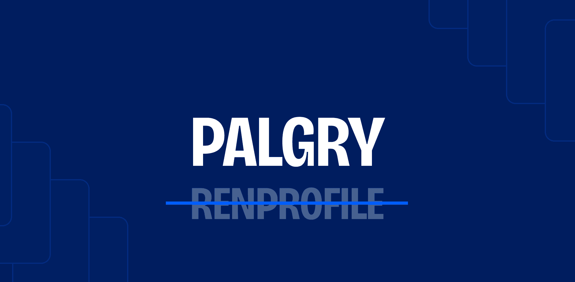 Renprofile is changing its name to Palgry