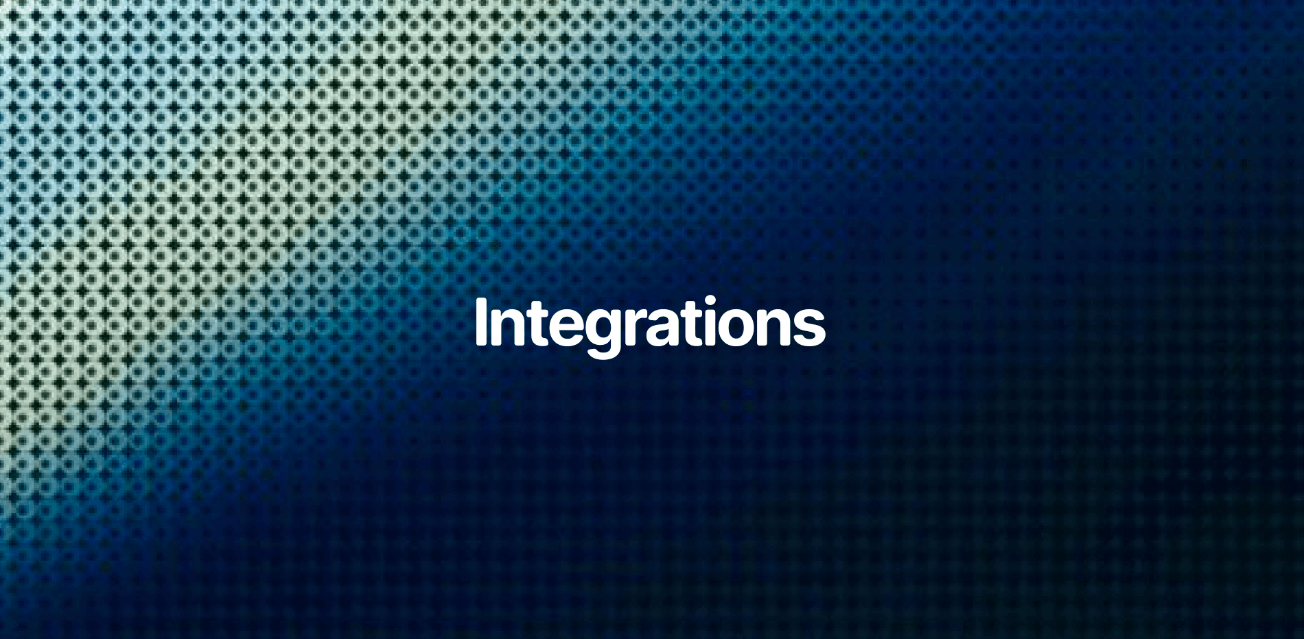 Integrations